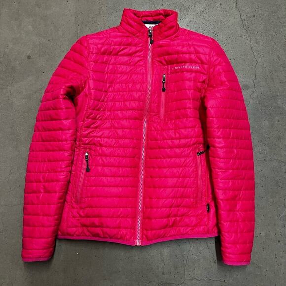 Vineyard Vines Jackets & Blazers - vineyard vines womens pink puffer jacket XS